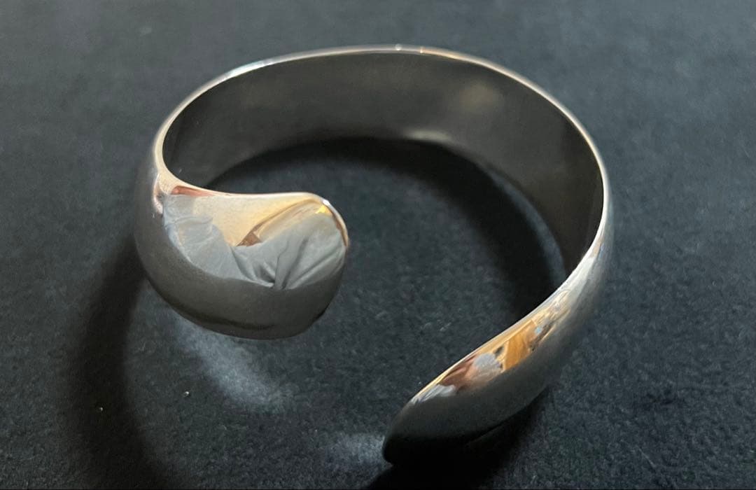 ビンテージ　シルバー925 カフバングル　アクセサリー バングル