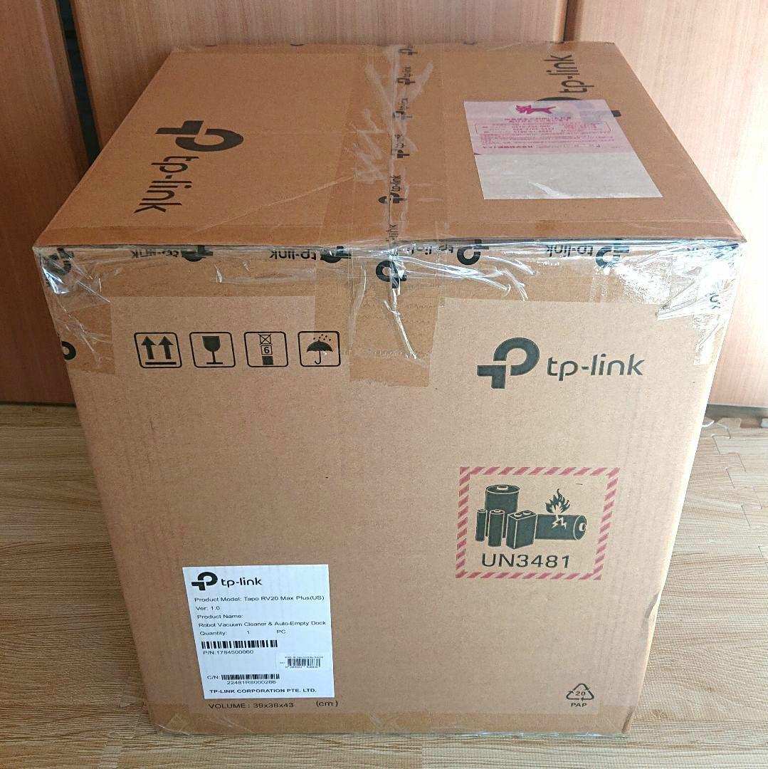 新品未開封 Tapoロボット掃除機自動ゴミ収集機 RV20 Max Plus