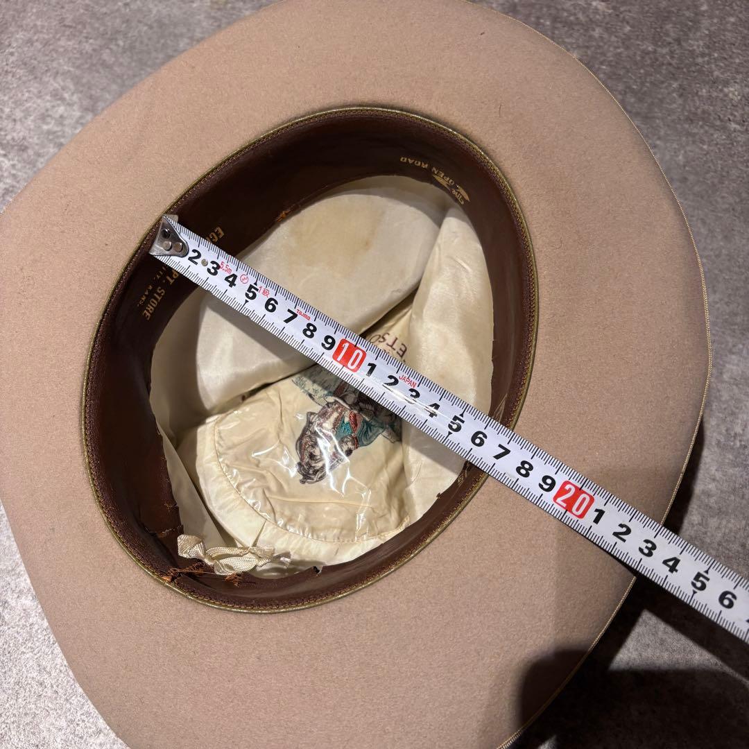 50s ヴィンテージ STETSON ステットソン オープンロード ハット 3X