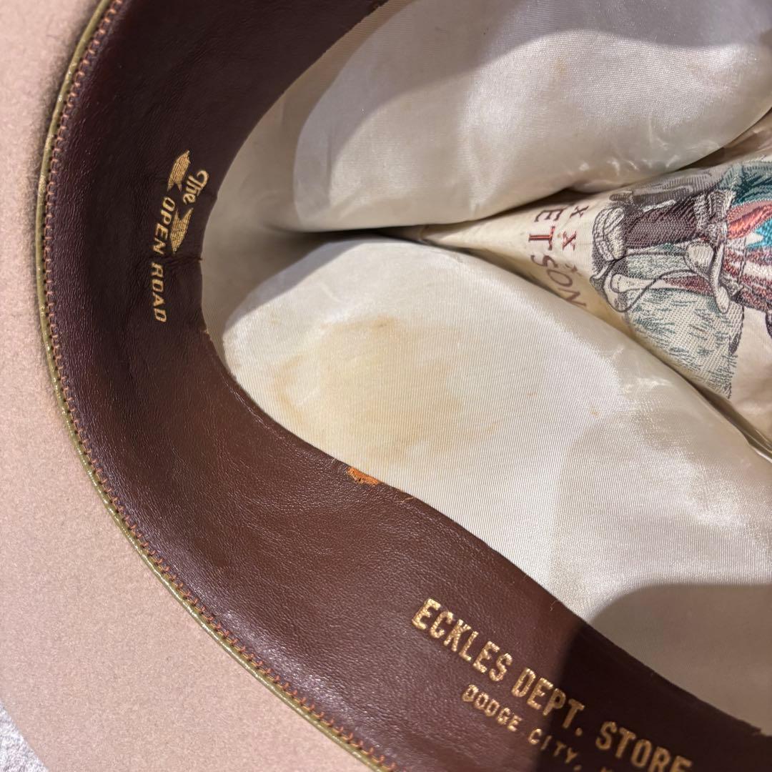 50s ヴィンテージ STETSON ステットソン オープンロード ハット 3X