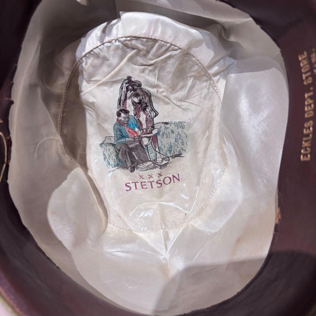 50s ヴィンテージ STETSON ステットソン オープンロード ハット 3X
