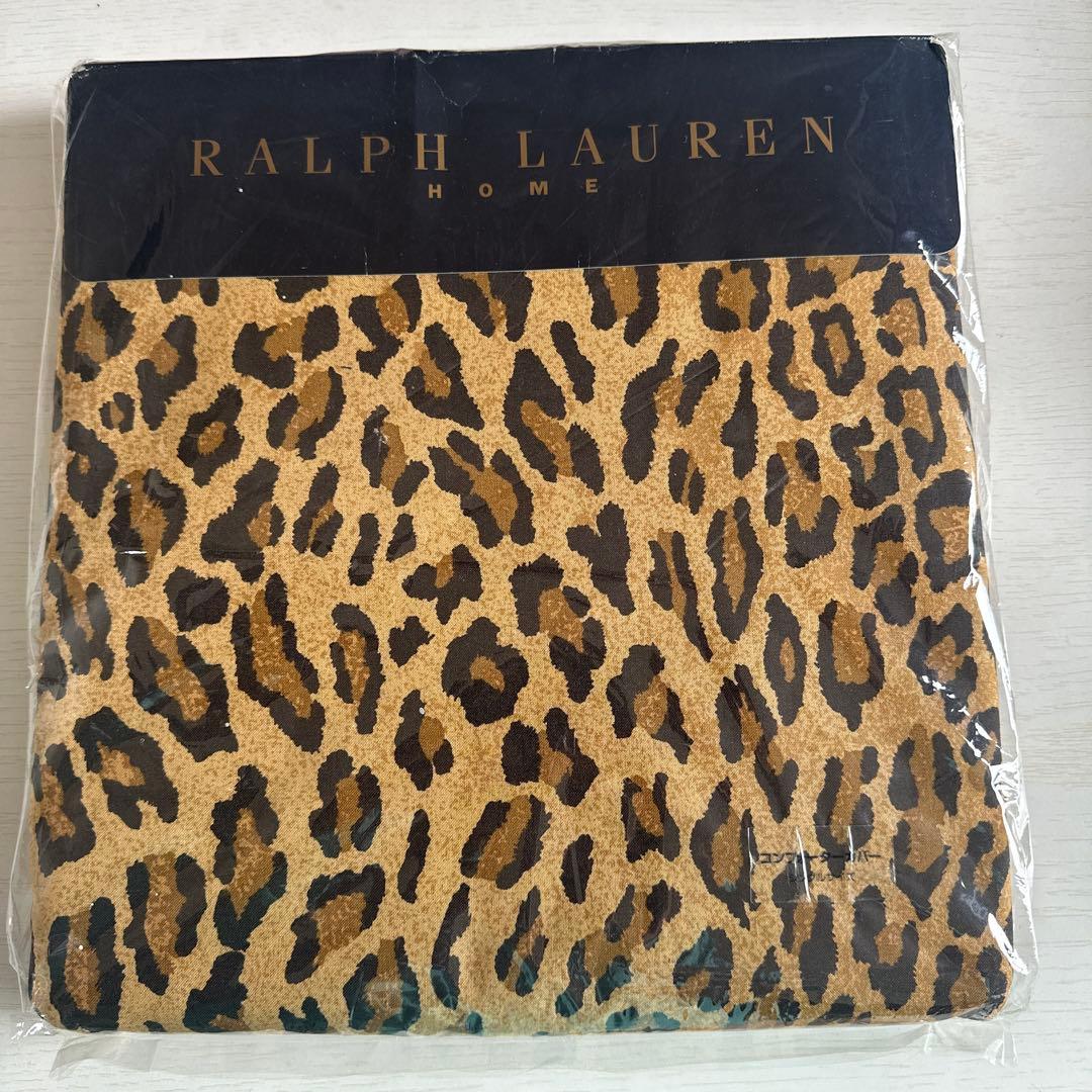 ラルフローレン　シングルサイズ　コンフォーターカバー　掛け布団カバー　ヒョウ柄