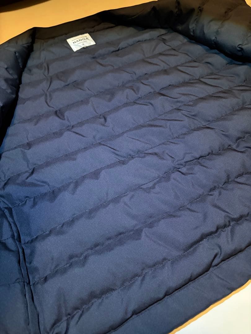 オッシュマンズ別注 ナンガ NANGA 半袖ダウン Mサイズ ブラック