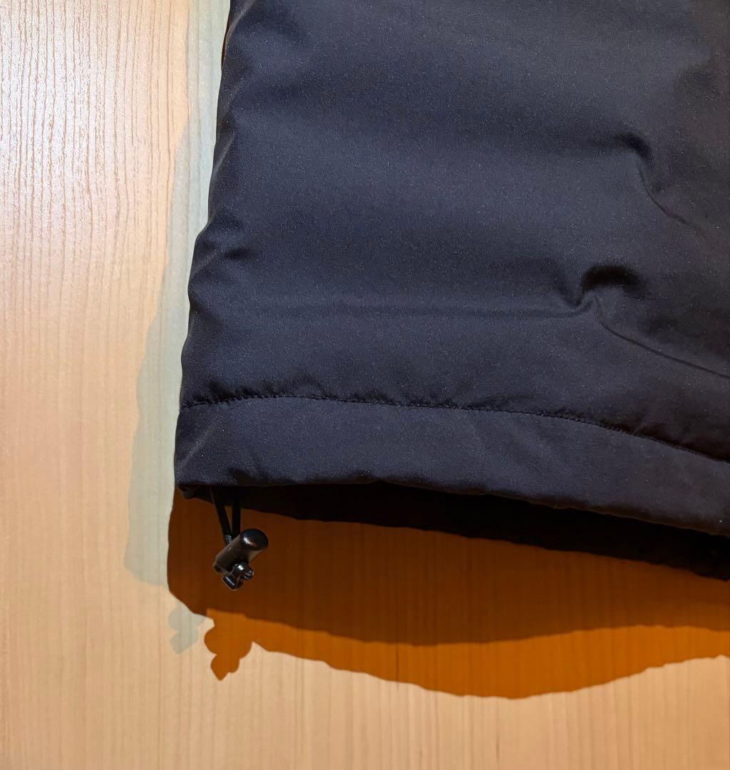 オッシュマンズ別注 ナンガ NANGA 半袖ダウン Mサイズ ブラック