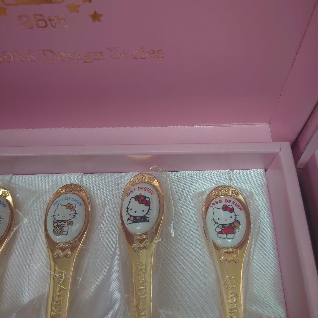 ハローキティ 25th 記念 デザインスプーン 10本セット