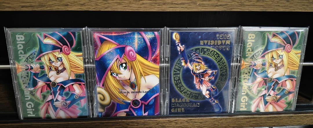 【ブラック・マジシャン・ガール】 DDM特典 4枚セット シークレット・レリーフ