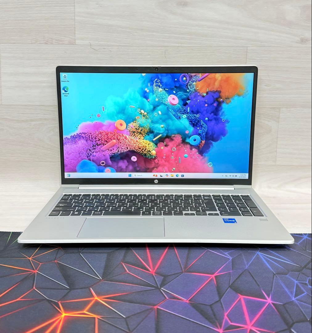 12世代Hp ProBook 450 G9ノートi5 16GBフルHD/SSD