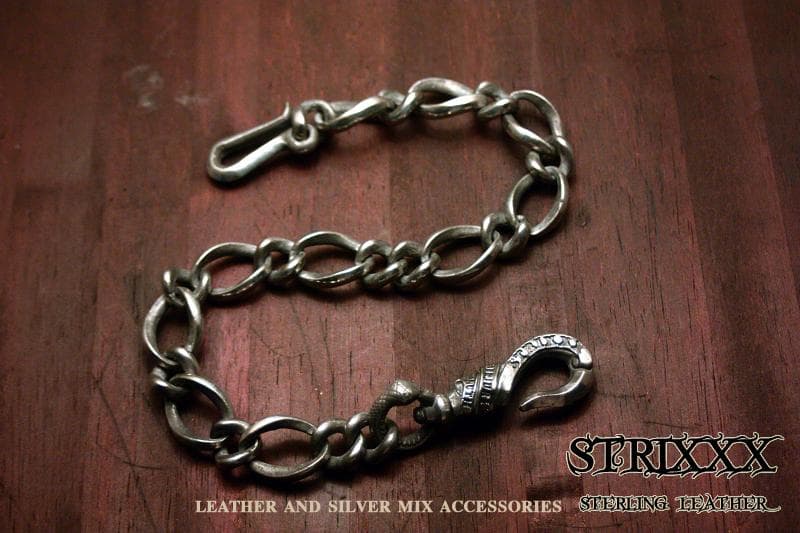 04　４５センチ大コマウォレットチェーン　ショート STRIXXX