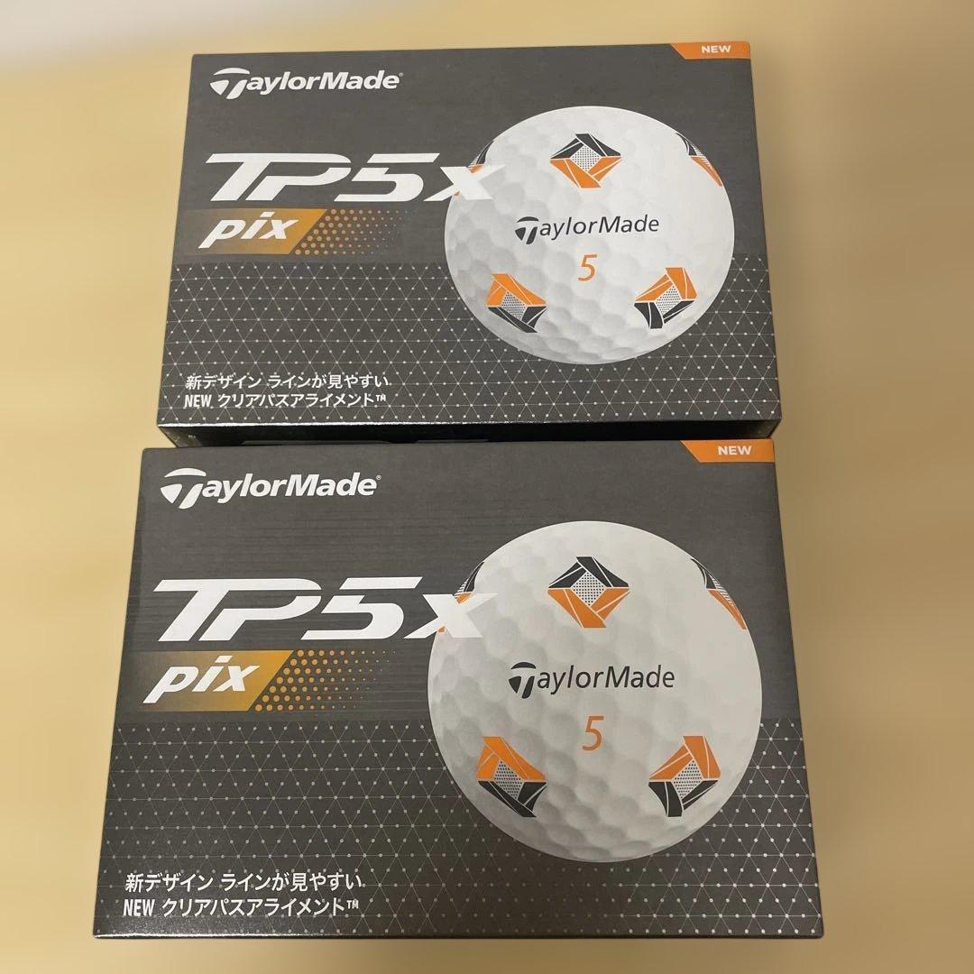 TaylorMade TP5X pix ゴルフボール 2箱
