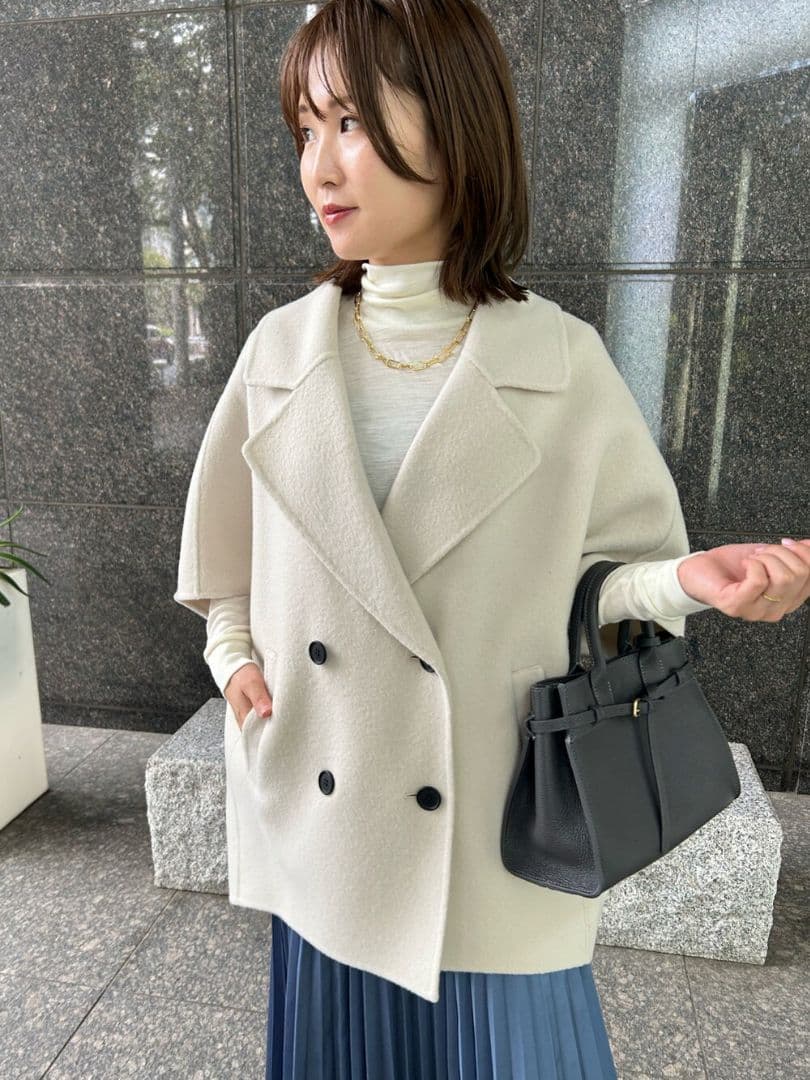 ビーバーハーフスリーブジレ