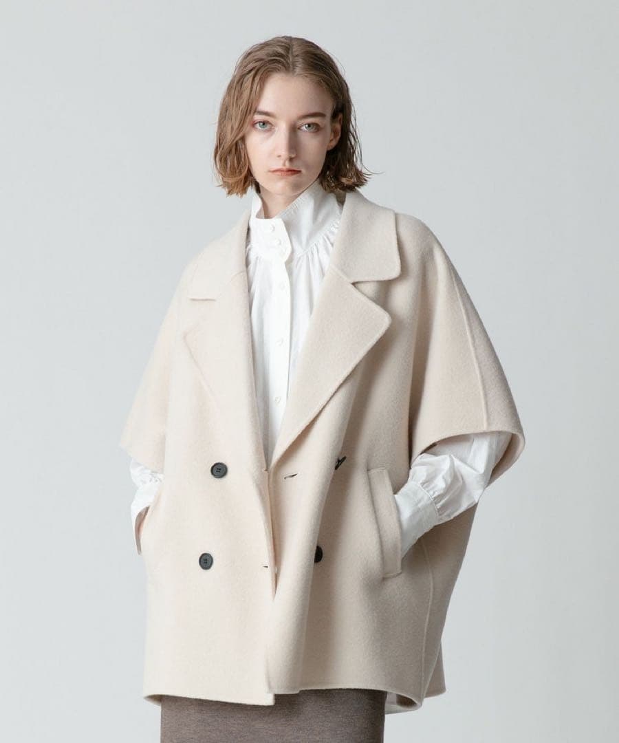 ビーバーハーフスリーブジレ