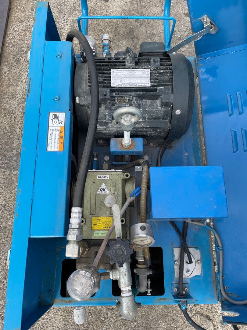 鶴見製作所/ツルミポンプ 50Hz モーター駆動 高圧洗浄機HPJ-550TW3