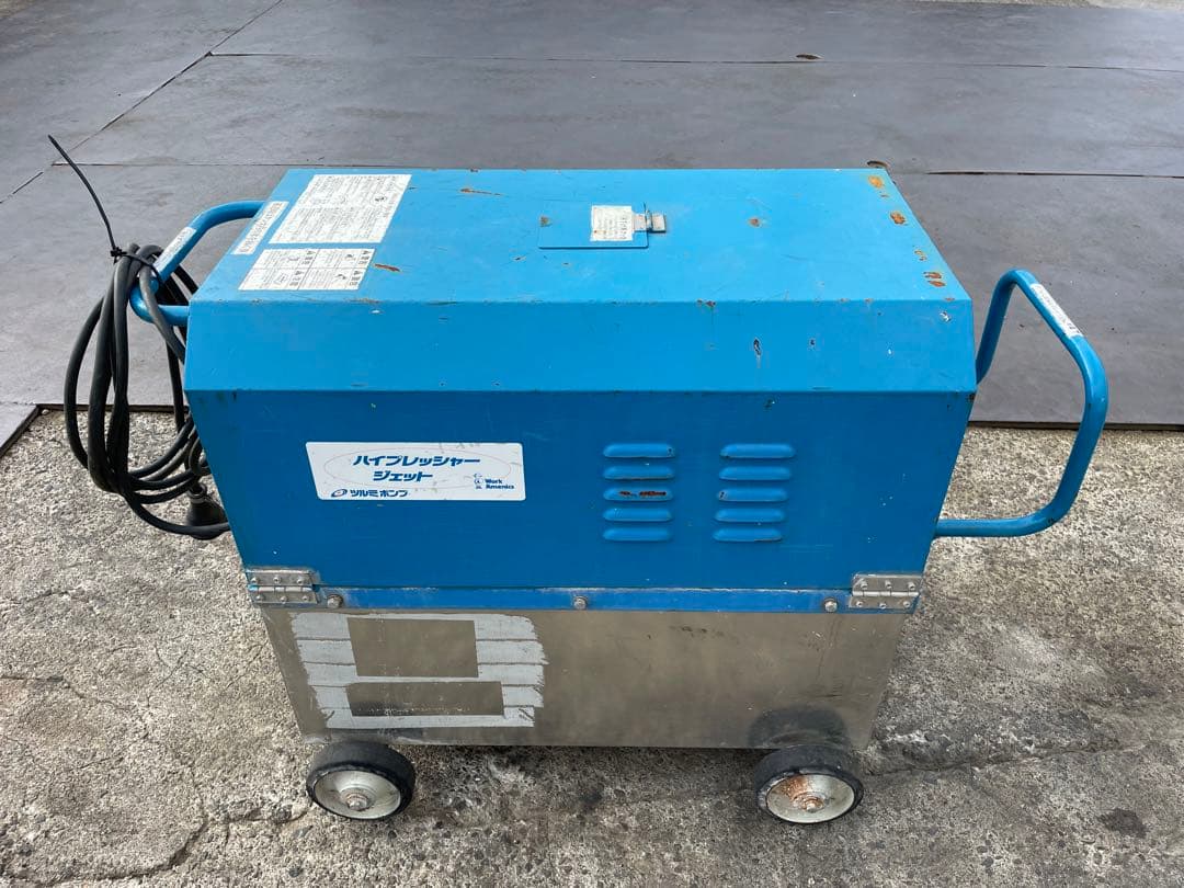 鶴見製作所/ツルミポンプ 50Hz モーター駆動 高圧洗浄機HPJ-550TW3