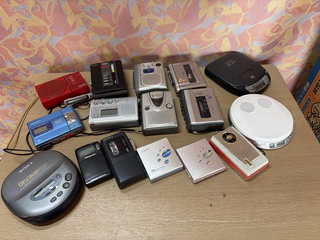 ラジオ、CD、MD、その他いろいろまとめ