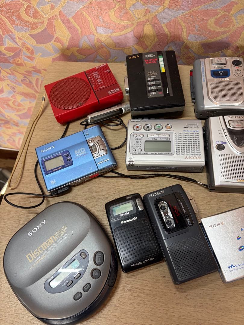 ラジオ、CD、MD、その他いろいろまとめ