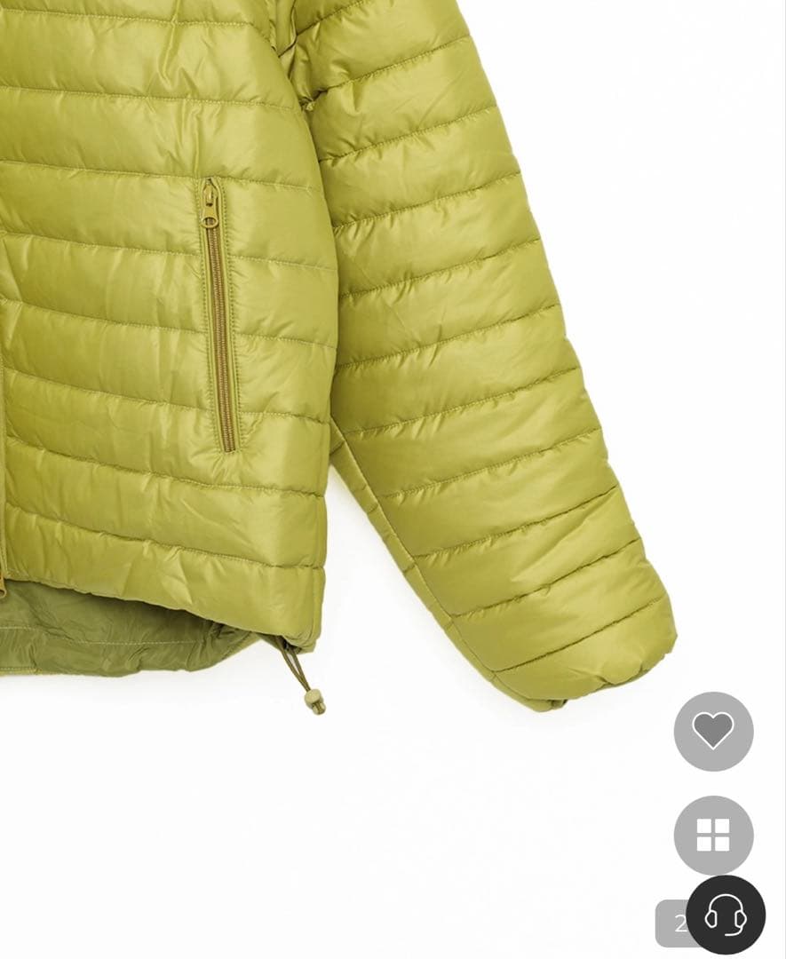 2WAYフーディー軽量ダウンジャケット