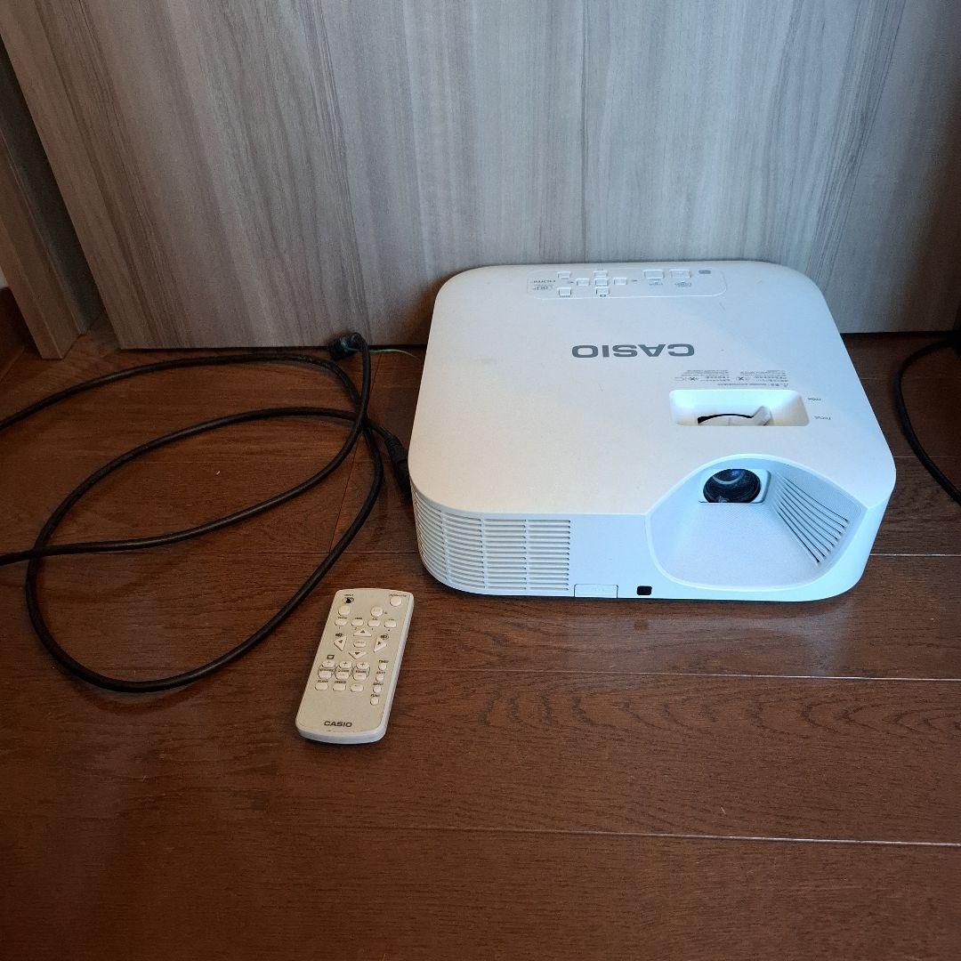 CASIO プロジェクター 本体XJ-F101W ホワイト