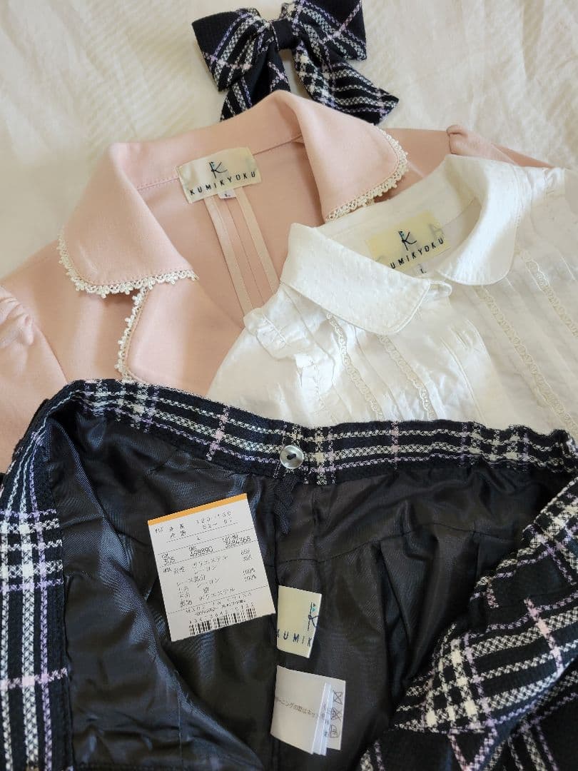 組曲（KUMIKYOKU） 120~130cm入学式用フォーマルセット 、靴付き