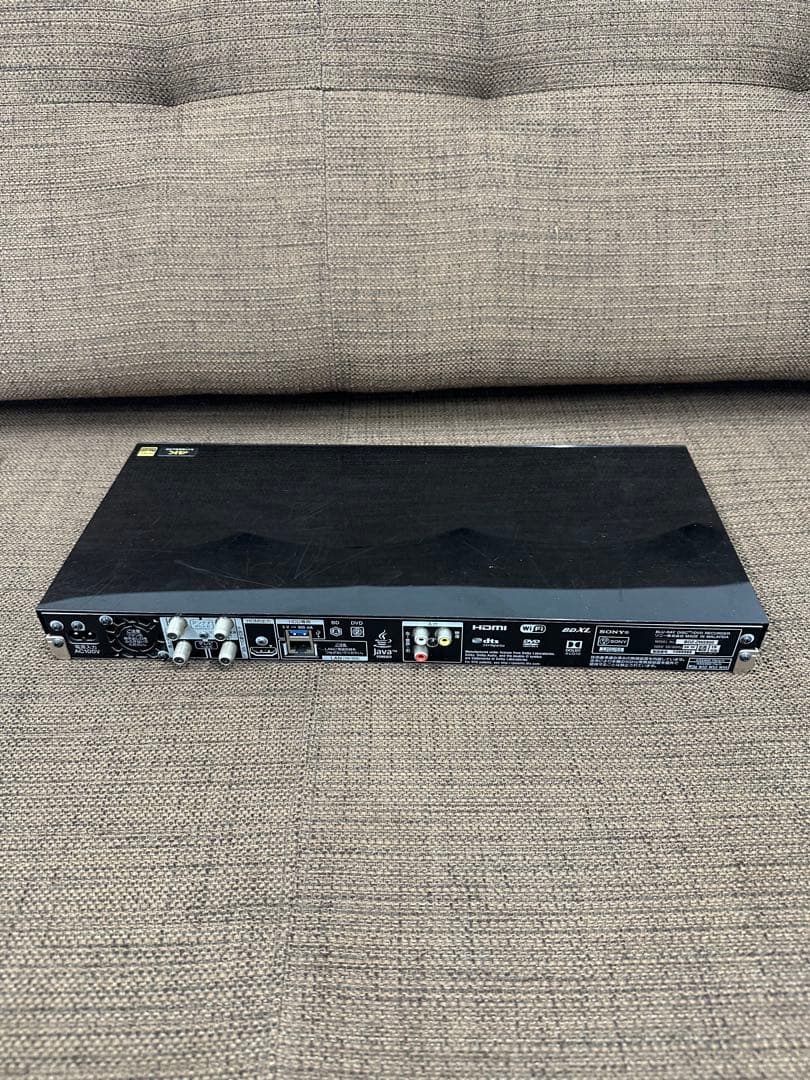 ① SONY ブルーレイディスク　DVDレコーダー　BDZ-ZW2500 19年