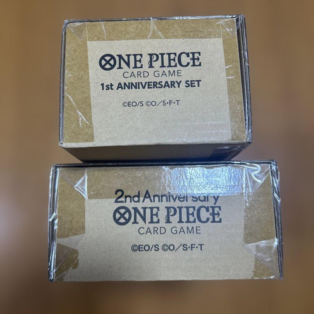 【未開封】ワンピースカードゲーム 1st＆2nd Anniversary Set