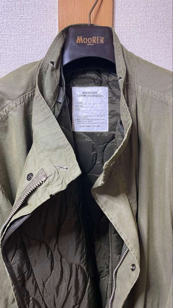 2025AW フェード加工 M65 LINER SET