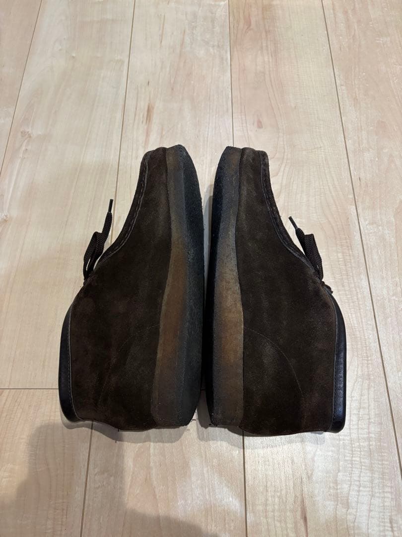CLARKS ワラビー ミッドカット ダークブラウン 28cm visvim