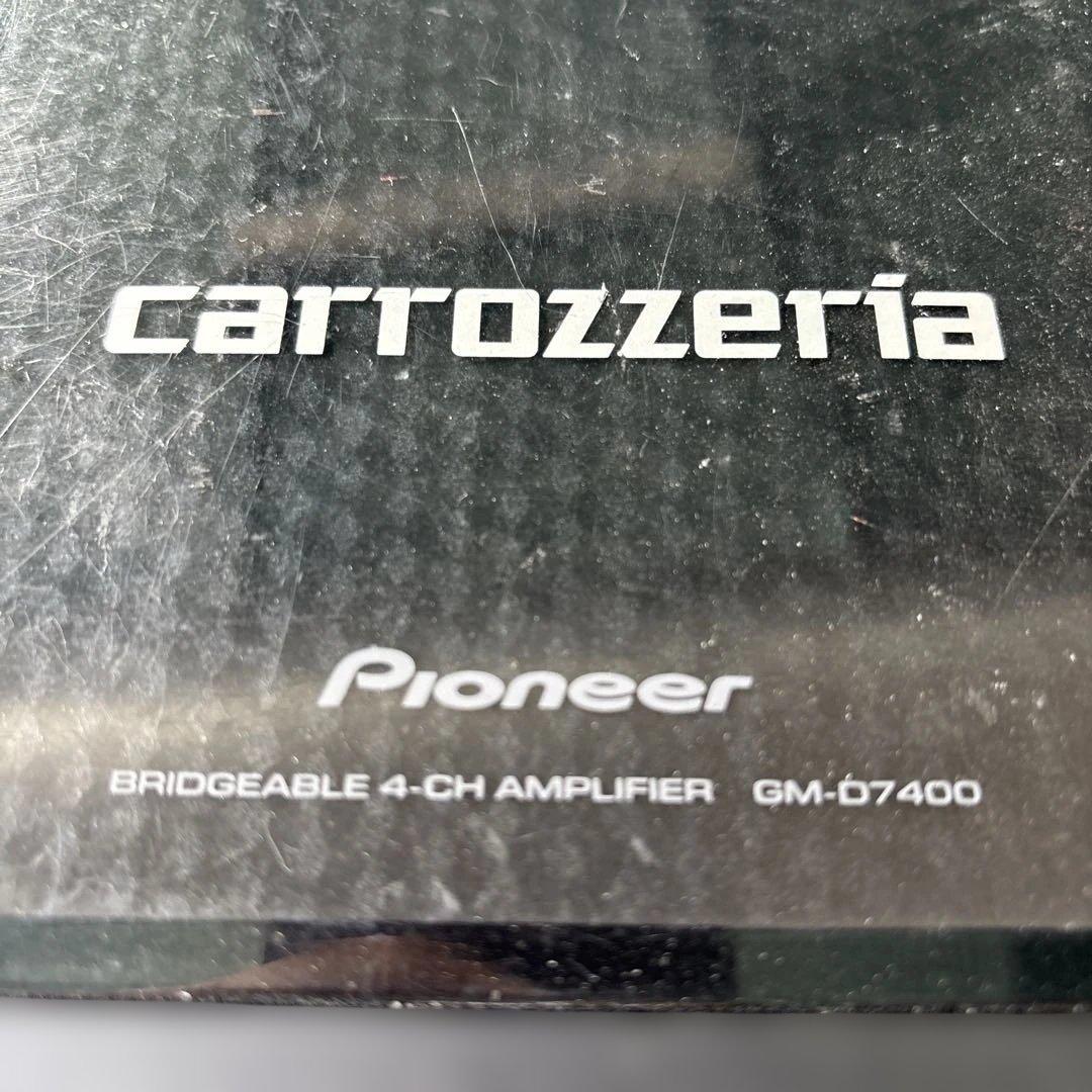 #1546 カロッツエリア　パイオニアGM-D7400 4チャンネル