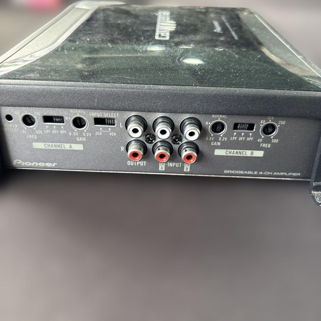 #1546 カロッツエリア　パイオニアGM-D7400 4チャンネル