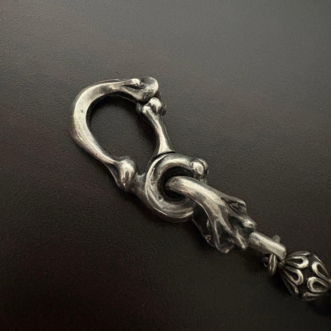 LEATHERS AND TREASURES 5ボール＆レザーウォレットチェーン