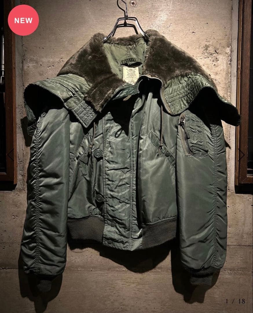 【 60s 】 N2B アルファ製　米軍　オリジナル