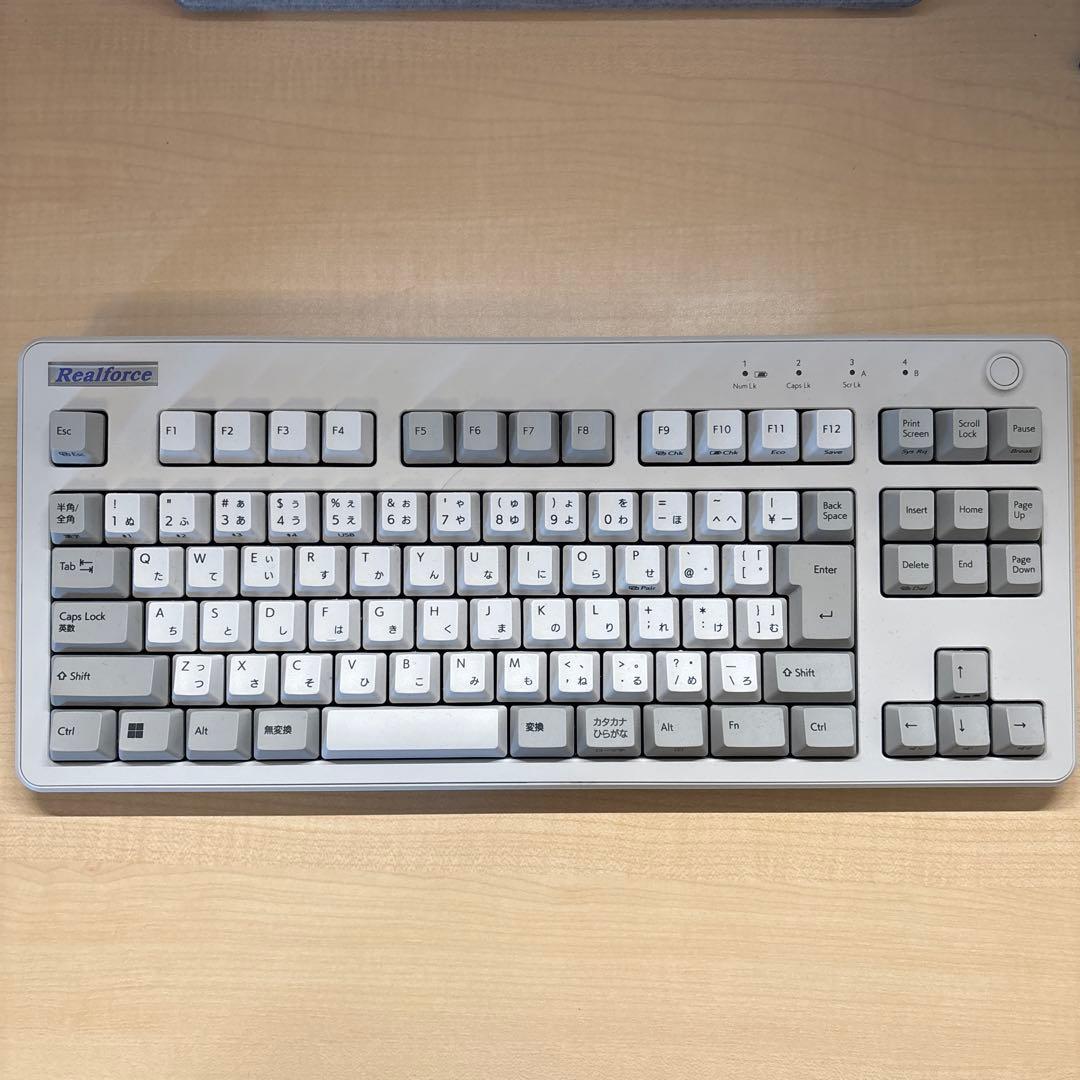 REALFORCE キーボード R3HC52 限定品 アイボリー
