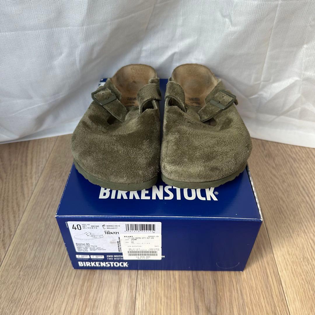 〈BIRKENSTOCK〉 Boston レギュラーモデル