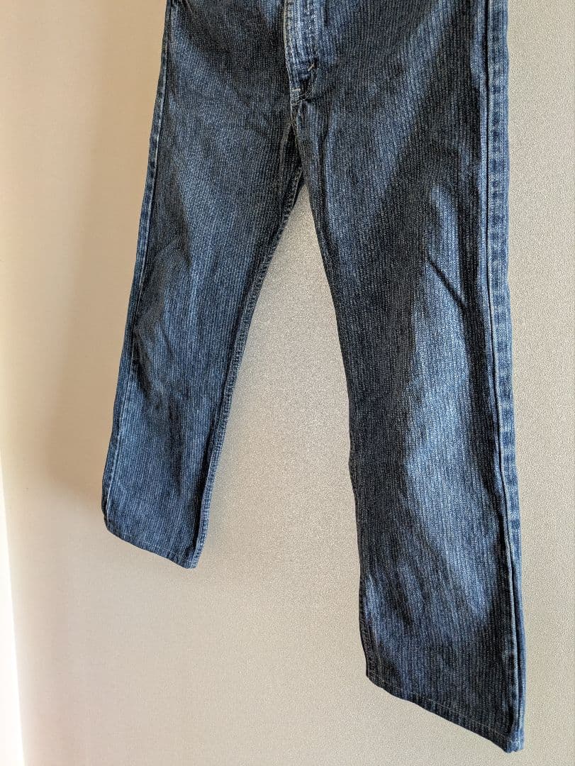 希少 Levi's505 ストライプ USA製 リーバイス ビンテージデニム