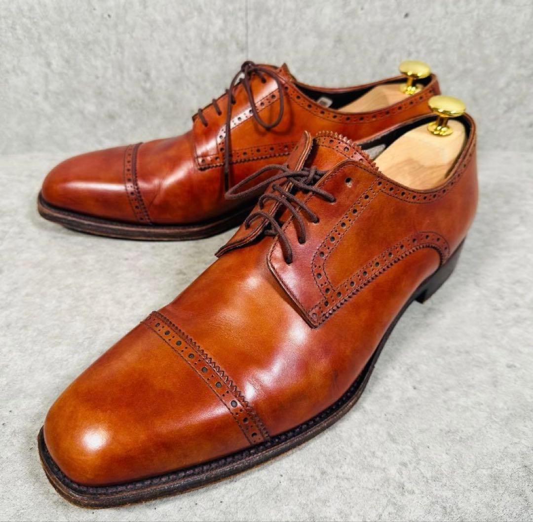 SHETLAND FOX シェットランドフォックス ストレートチップ 27cm