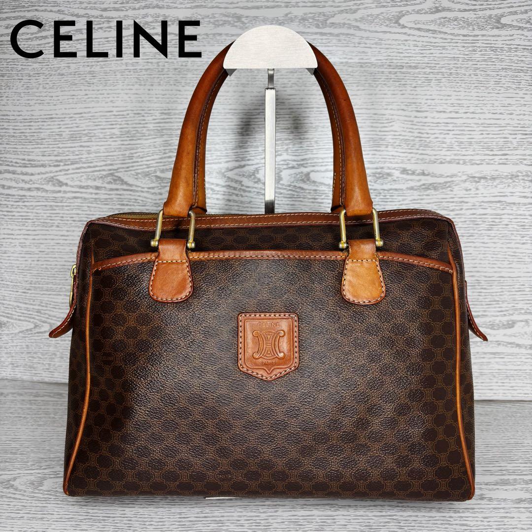 極美品　CELINE セリーヌ　ハンドバッグ　ミニボストン　S8498