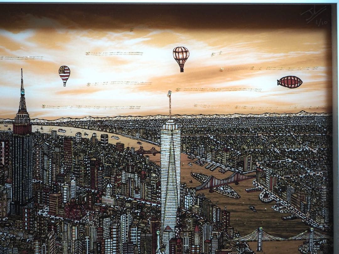 真作■ヨハンペラトーネル 版画 自由の女神■絵画 ジェームスリジィ ファジーノ