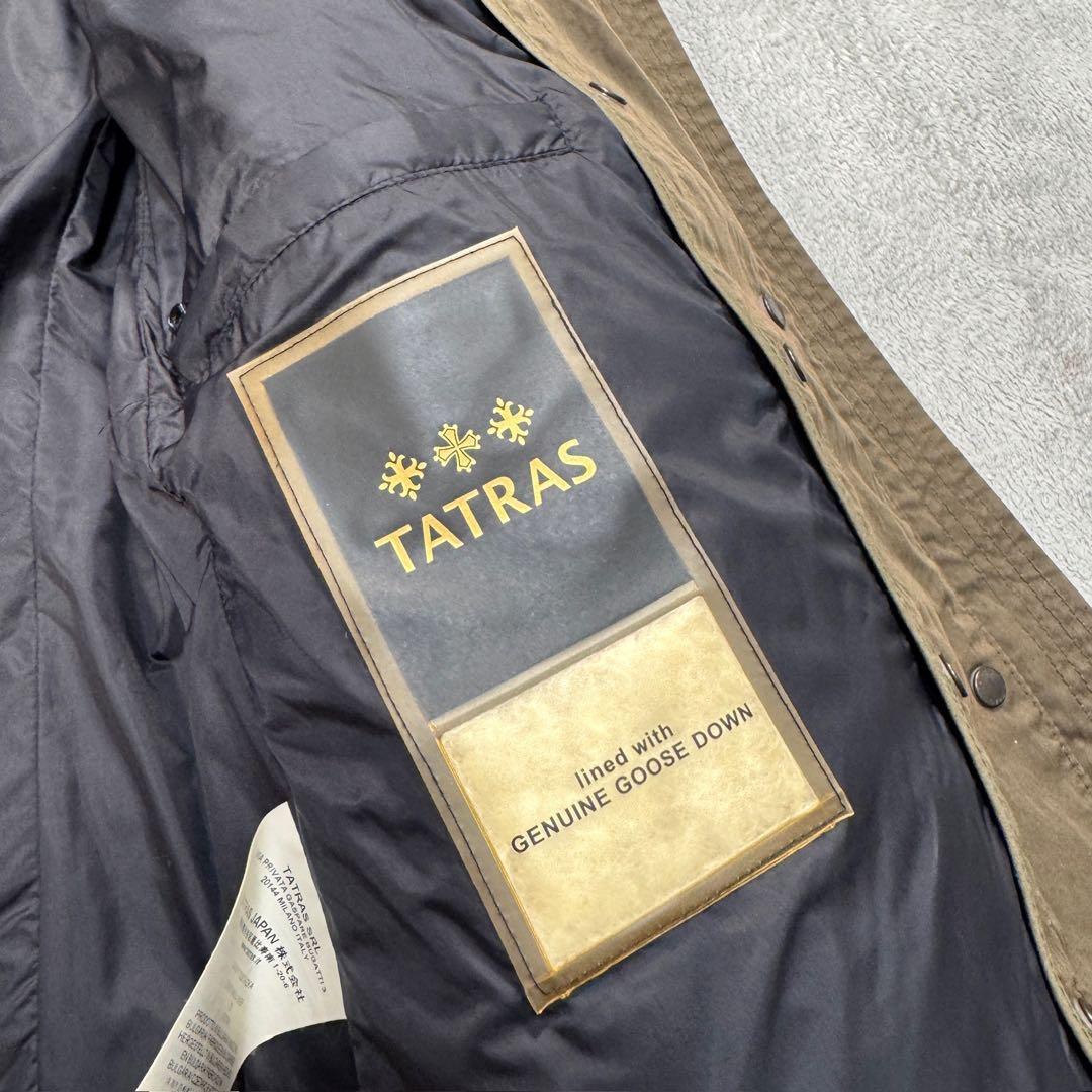 タトラス　モッズコート　ダウンライナー付き　カーキ　01 LTA17A4525