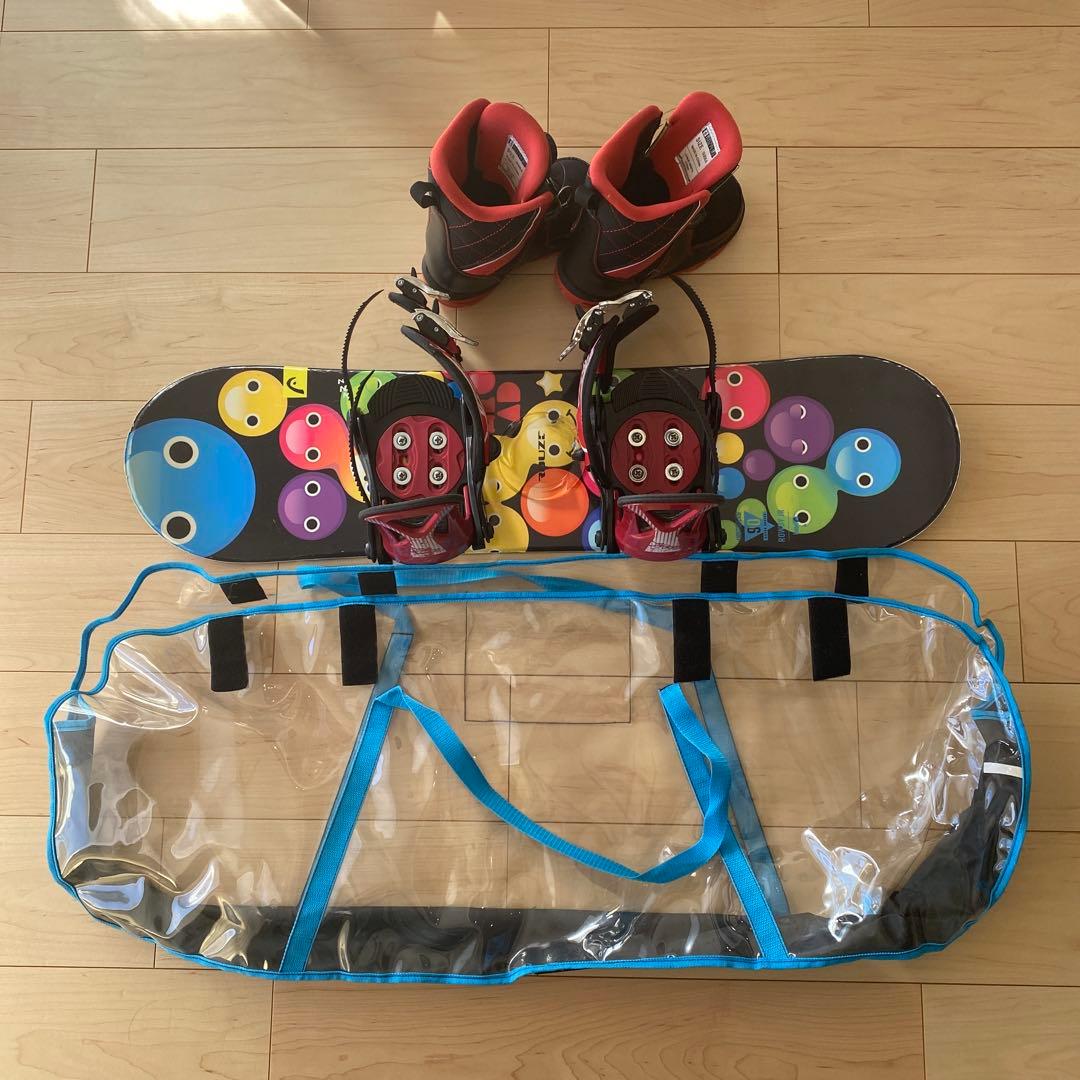 キッズスノーボードセット