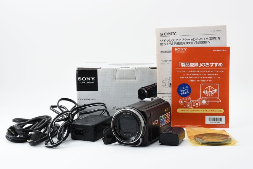 ★動作品 美品★ SONY HDR-CX430V ブラウン