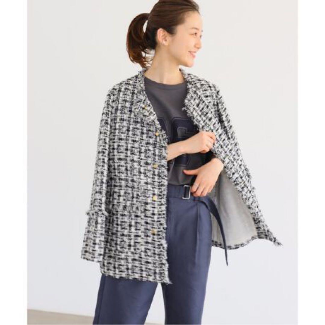 IENA Marin Tweed ジャケット.S