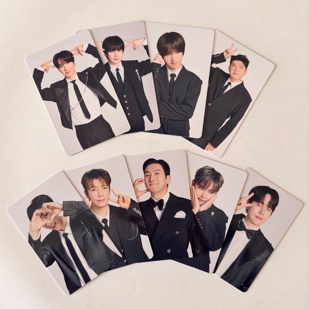 SUPER JUNIOR SS10 12/13アプグレ特典トレカ 9枚セット