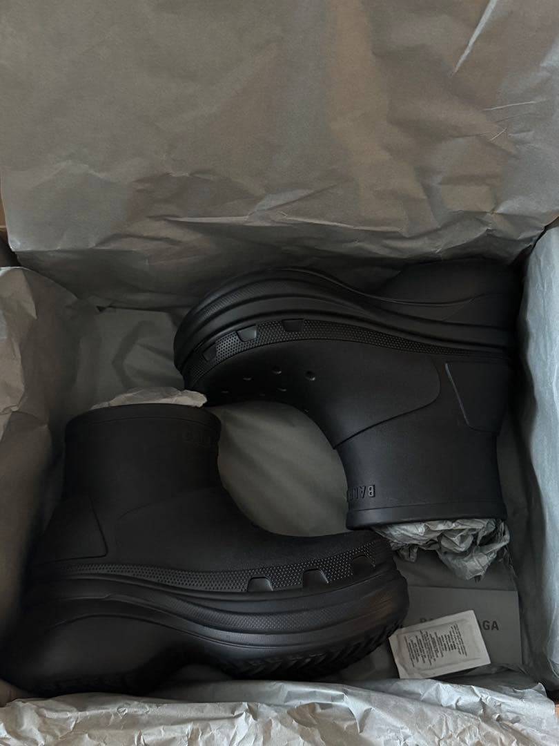 BALENCIAGA CROCS クロッグブーツ ブラック 39