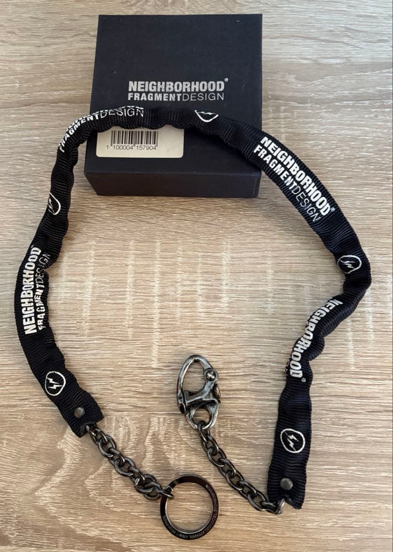 NEIGHBORHOOD×FRAGMENT キーチェーン 全長70cm 箱付