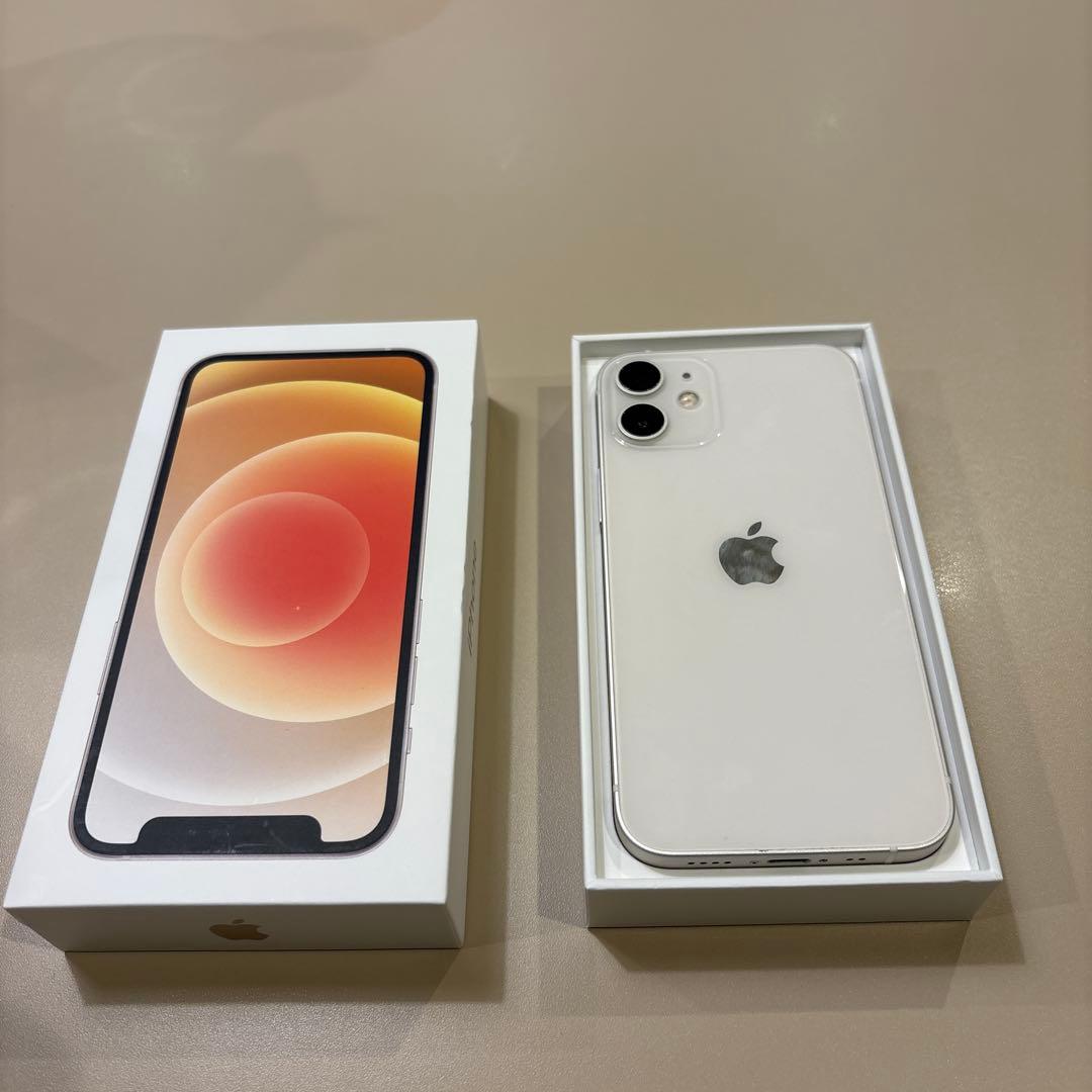 【美品】iPhone 12mini 128GB SIMフリー 箱付き