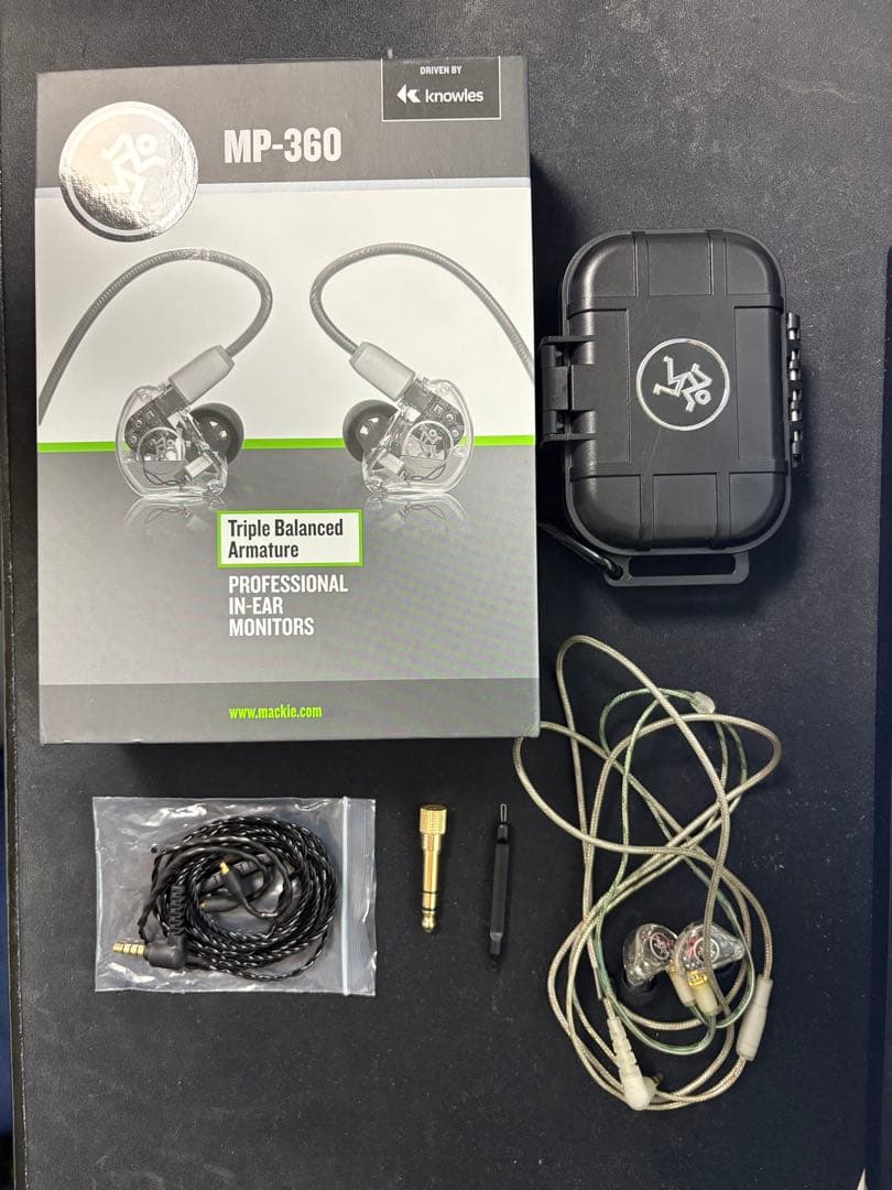 MACKIE MP-360 イヤホン 有線イヤホン イヤモニ