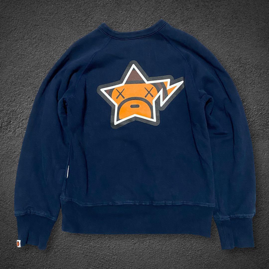 APE MILO KAWS リバーシブル スウェット トレーナー NIGO