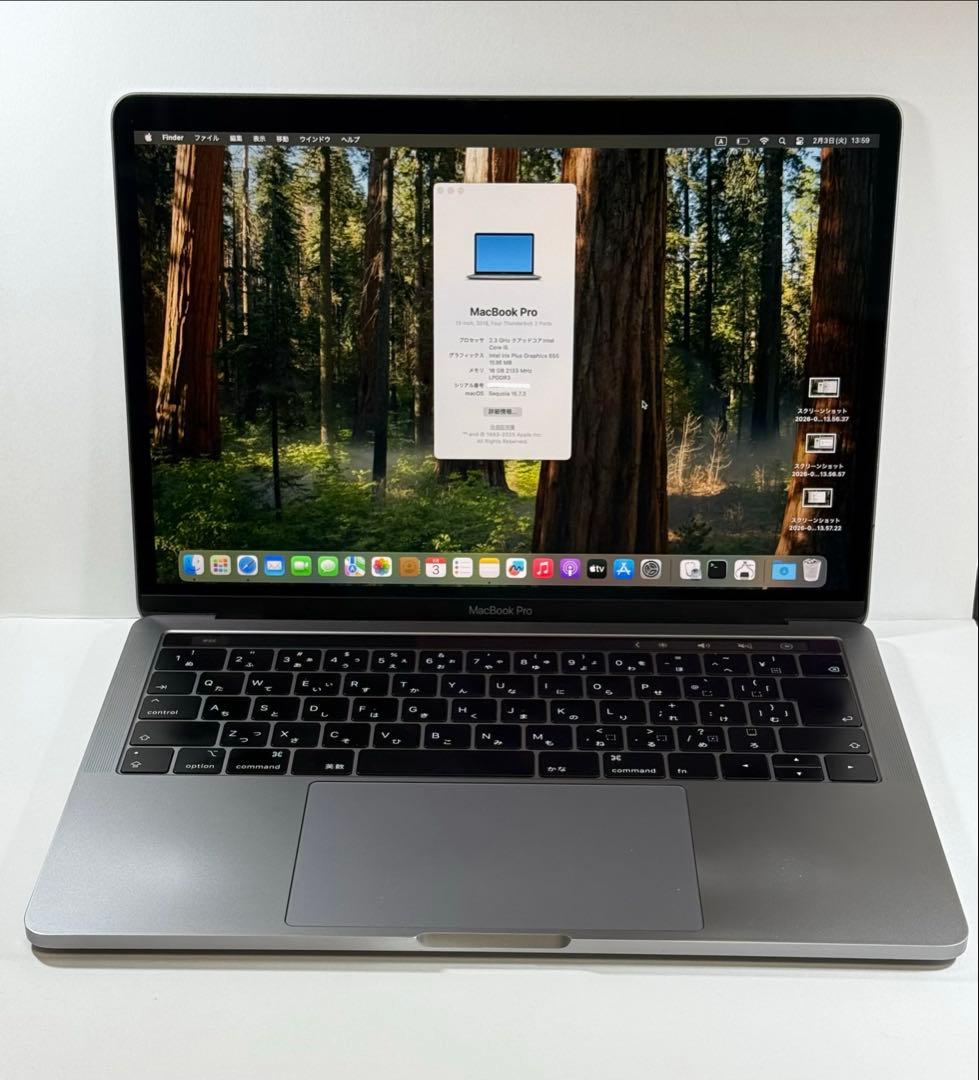 MacBook本体 Apple MacBook Pro 13 2018 i5/16GB/250GB