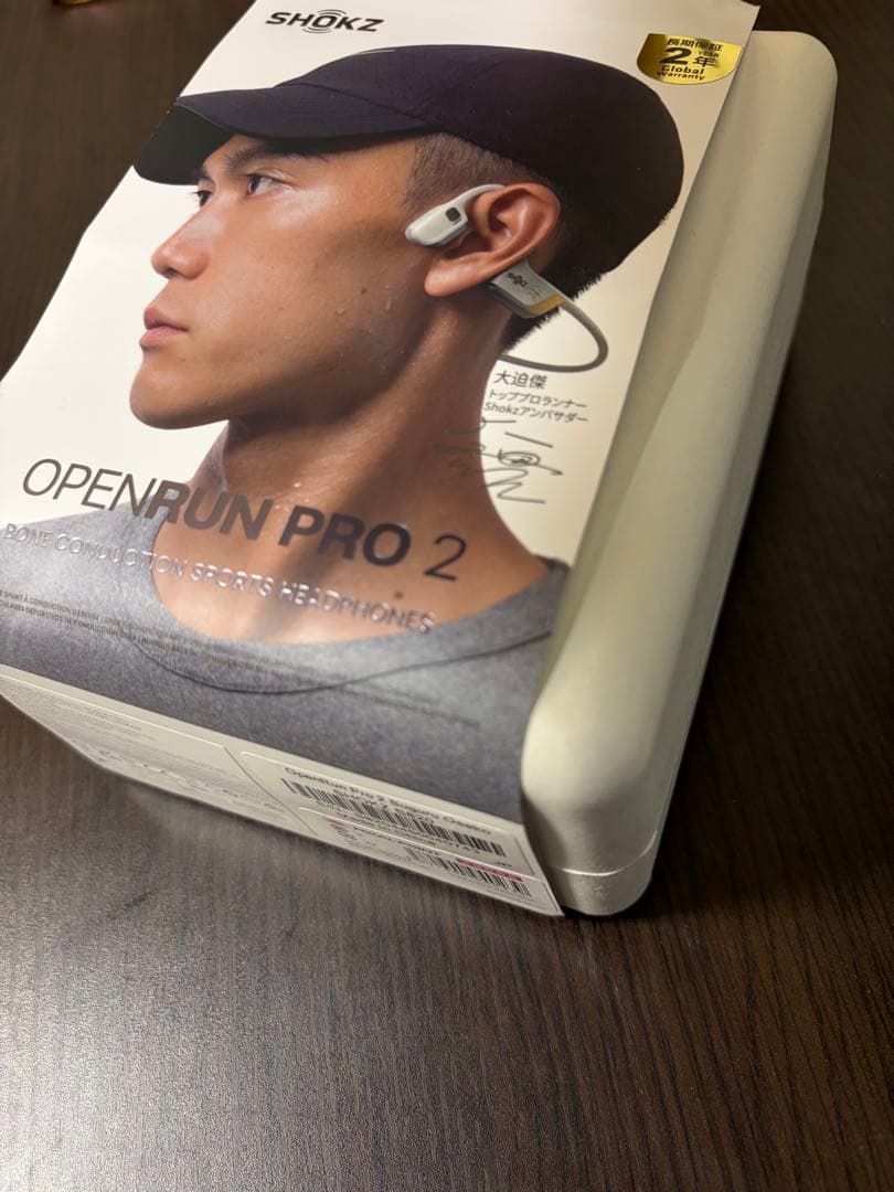 SHOKZ 骨伝導イヤホン OPEN RUN PRO2