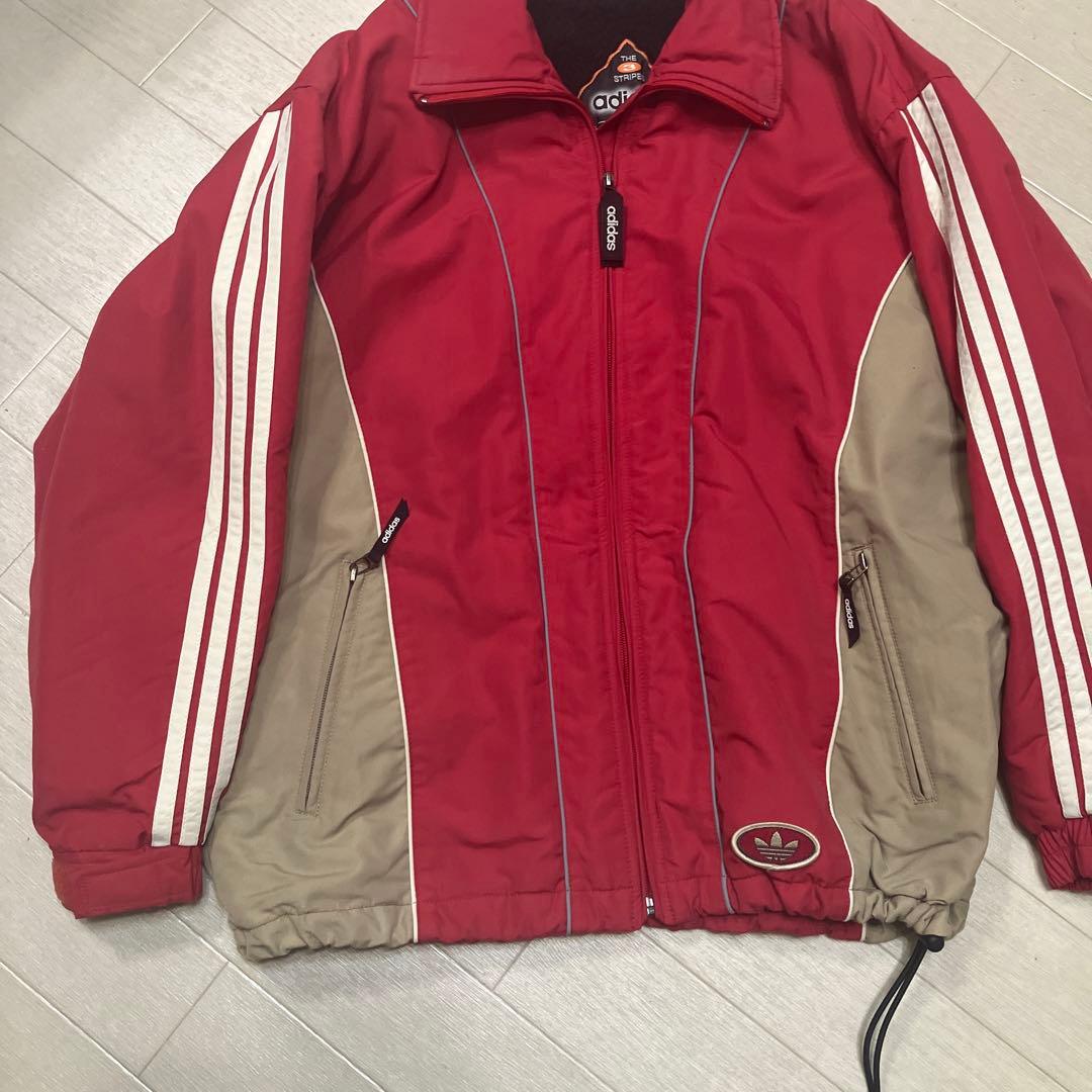【レア】ヴィンテージ　90s ドローコード　adidas　スノーボードウェア