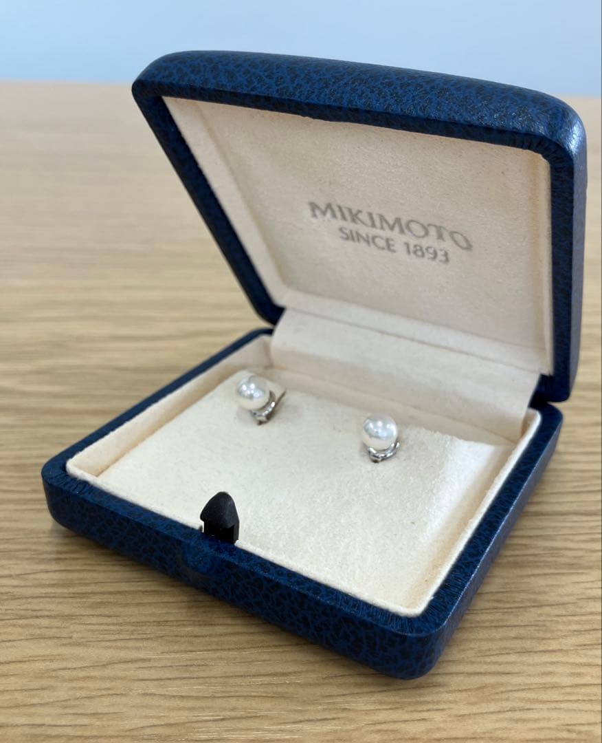 MIKIMOTO ミキモトK18 ゴールド　パール　 真珠　ピアス　アクセサリー